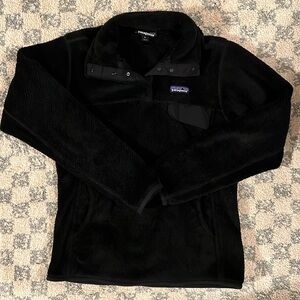 Patagonia Women's Medium Re-Tool Snap-T® Pullover - Black
